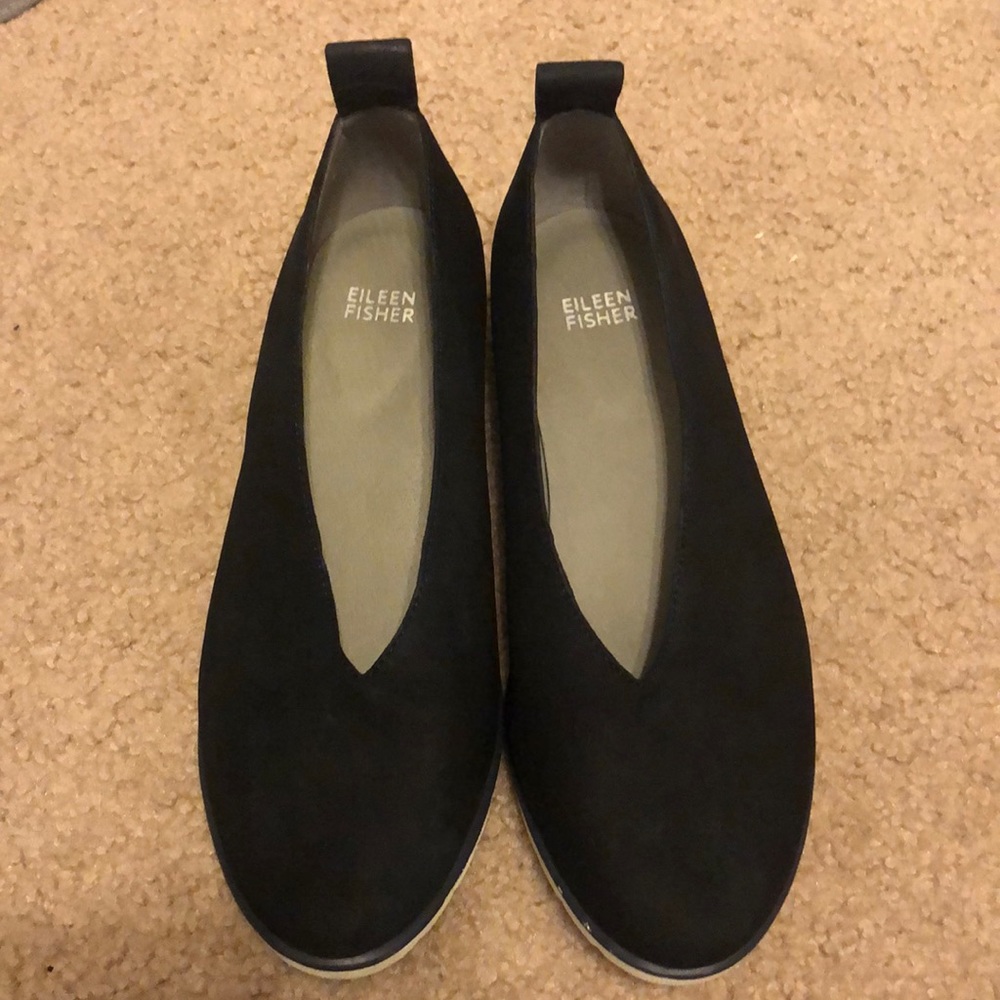 Eileen fisher slip on shoes worn only a handful of times.